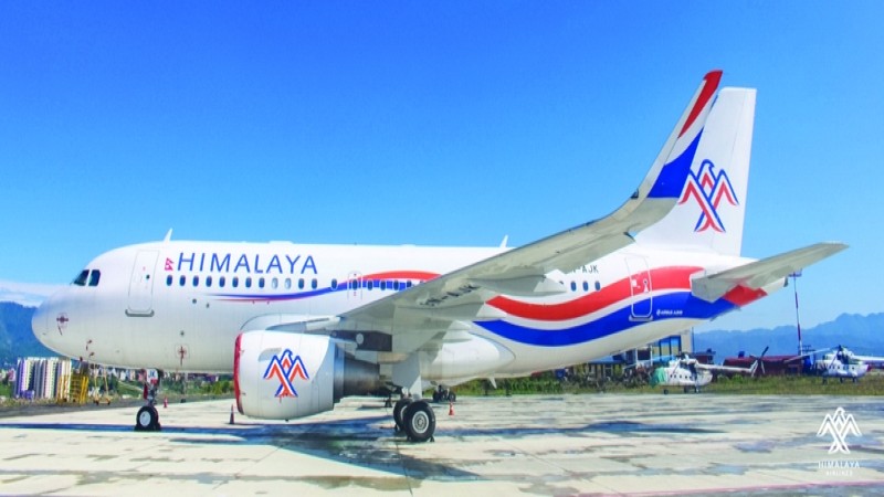 ल्हासामा हिमालय एयरलाइन्सको परीक्षण उडान