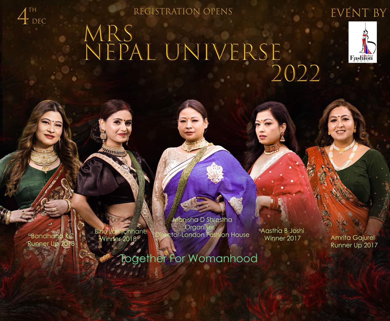 बेलायतमा मिसेस नेपाल युनिभर्स प्रतियोगिताको तयारी