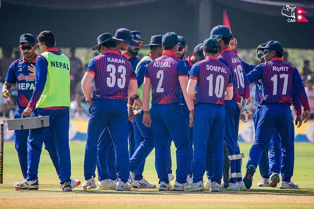 नेपाल र साउदी अरेबियाबीचको खेल ८-८ ओभरको हुने