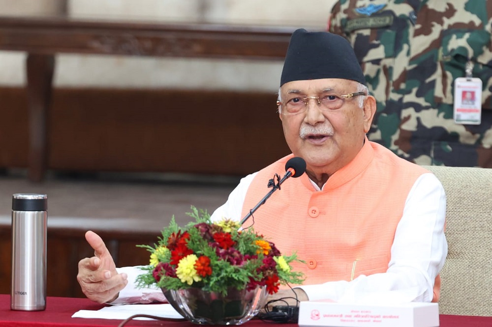 नदी किनारबाट थप २० मिटर मापदण्डको फैसलामाथि सरकार छिट्टै भ्याकेटमा जान्छ : प्रधानमन्त्री ओली