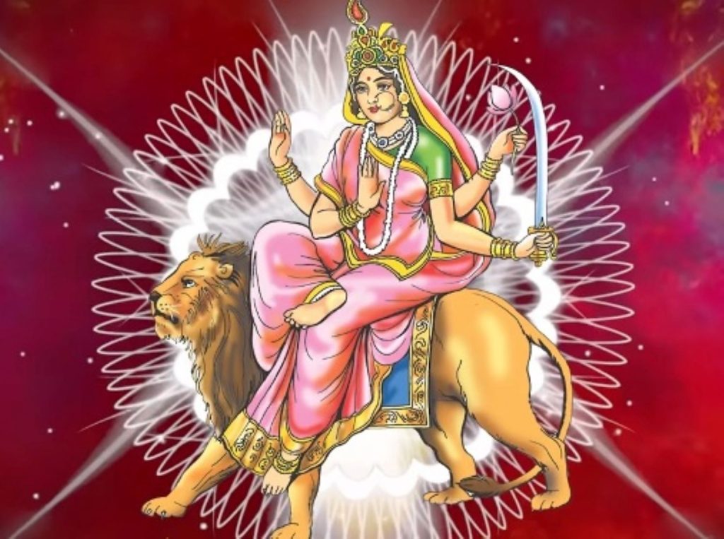 नवरात्रको छैटौँ दिन आज कात्यायनी देवीको पूजा आराधना गरिँदै
