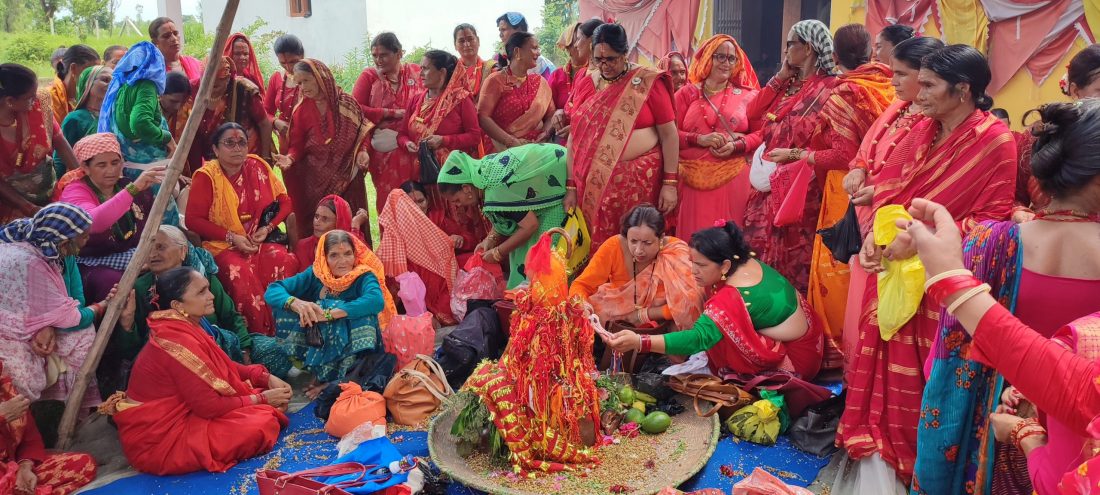 सुदूरपश्चिममा गौरापर्वको मुख्य दिन ‘दुर्वाष्टमी’ धुमधामसहित मनाइँदै