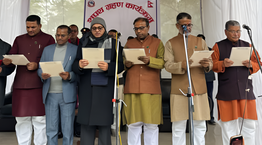 मधेश प्रदेश सरकारको मन्त्रिपरिषद् विस्तार, ६ मन्त्री नियुक्त
