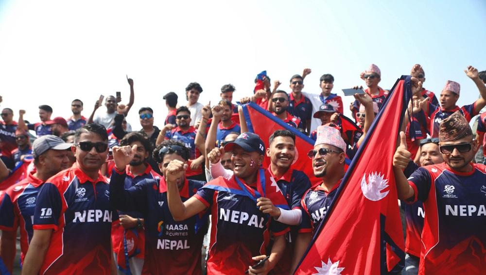 आईसीसी टी-२० विश्वकप: इटलीविरुद्धको खेलका लागि मुम्बईमा नेपाली समर्थकहरूको उत्साह