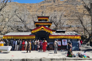 चारदिने बिदामा मुक्तिनाथमा भक्तजनको अभूतपूर्व भीड, व्यवस्थापनमा चुनौती
