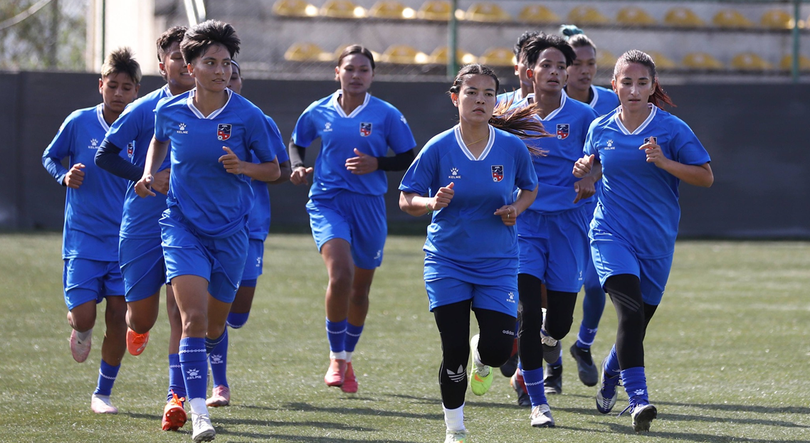 साफ महिला च्याम्पियनसिपका लागि नेपालको अन्तिम टोली घोषणा