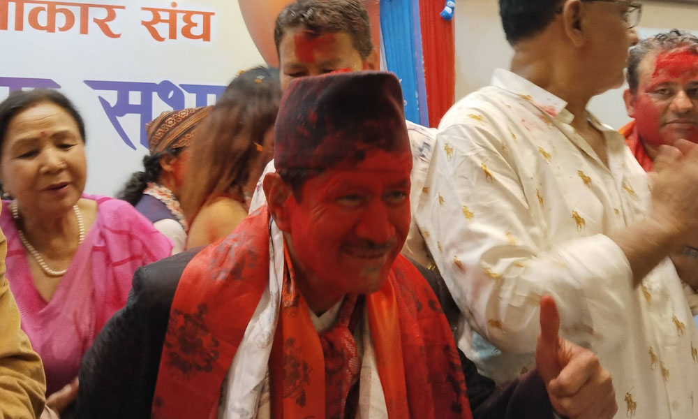 कलाकार संघको अध्यक्षमा उत्तम केसी निर्वाचित