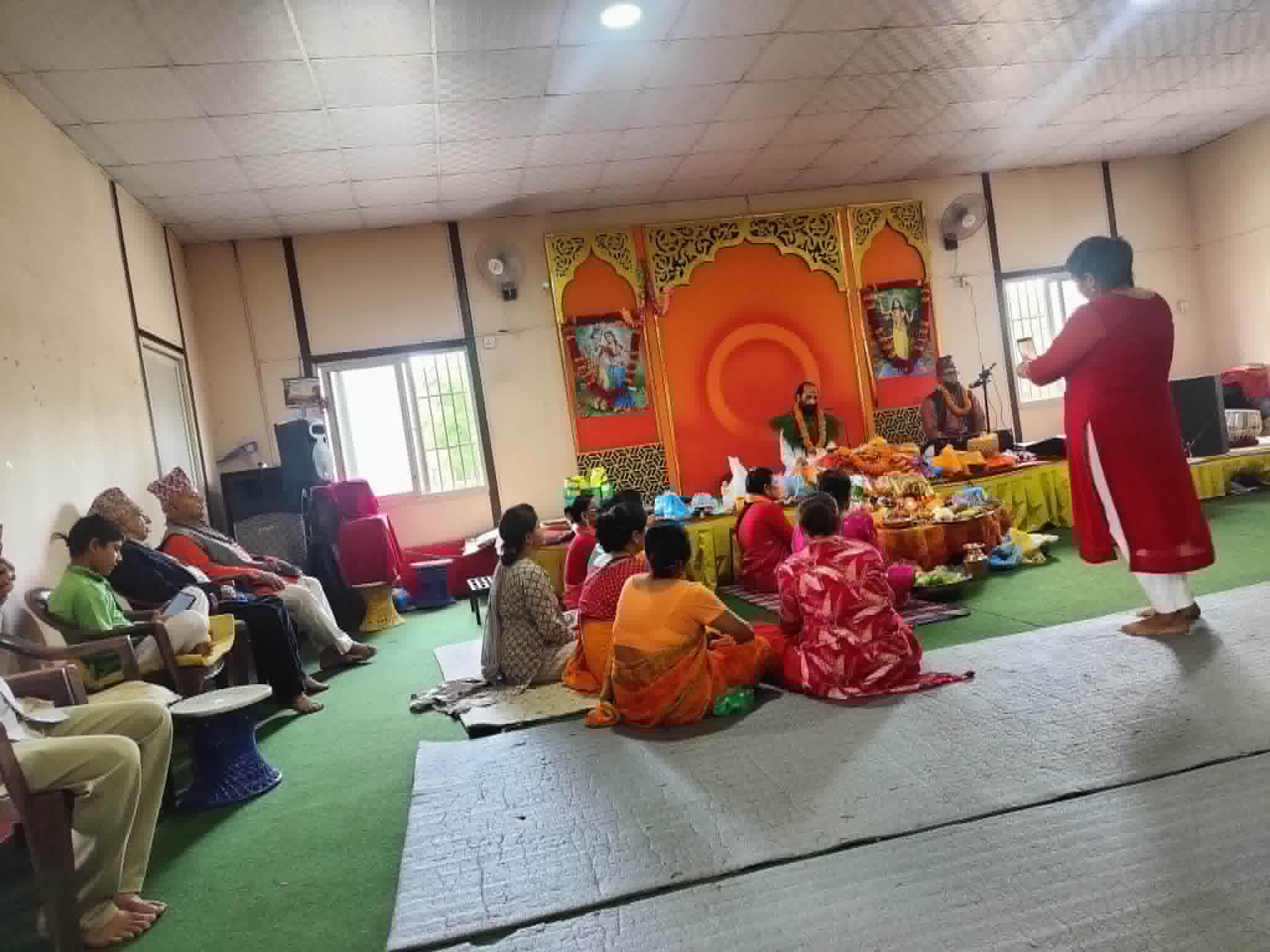 श्रीकृष्णकुन्जमा पुरुषोत्तम महात्म्य
