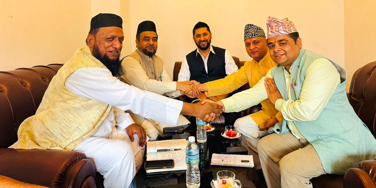 सामाजिक सद्भावका लागि रवि लामिछानेको धार्मिक अगुवासँग छलफल, संयुक्त सन्देश दिन आग्रह