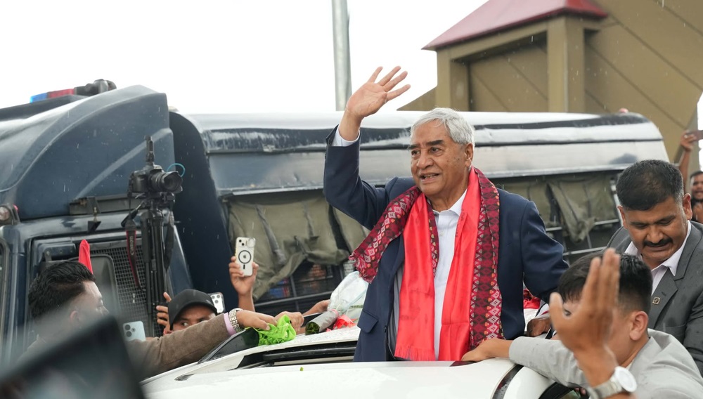 शक्ति होइन, राष्ट्रियता सुदृढ गर्न फर्किएको हुँ : देउवा