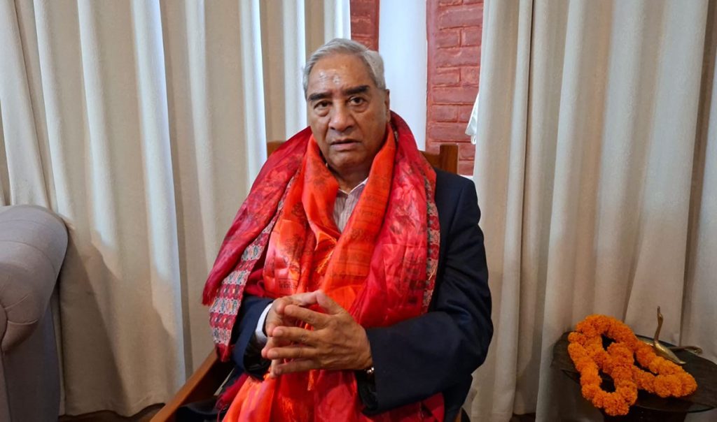 विशेष महाधिवेशन चाहेको थिइनँ, अदालतले न्याय दिन्छ : देउवा