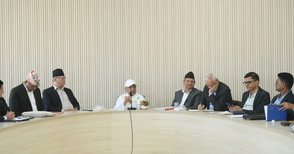 एमाले केन्द्रीय कमिटी बैठक आज तेस्रो दिन पनि जारी
