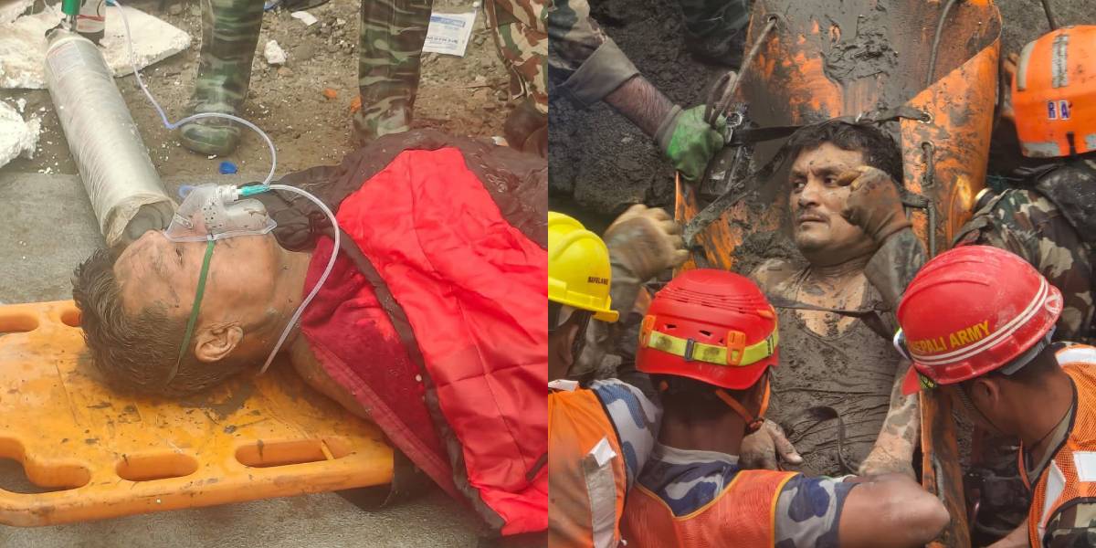 त्रिशूली-३ ‘ए’बाट १० दिनपछि जीवित उद्धार गरिएका काे हुन् ?