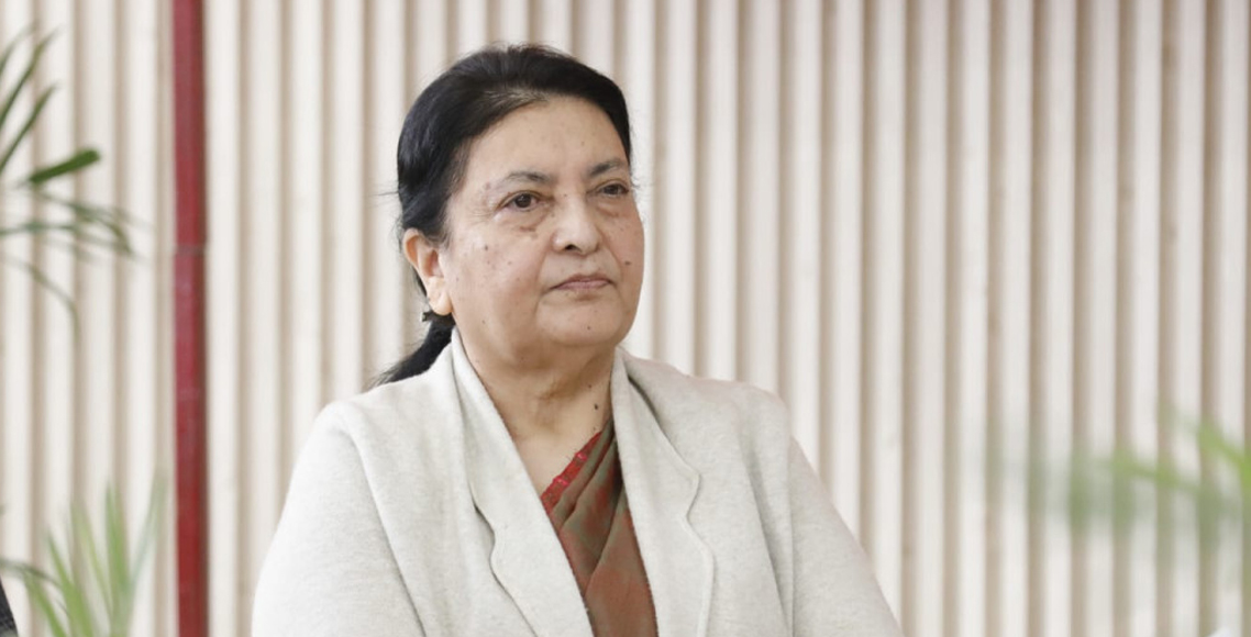 सक्रिय राजनीतिमा फर्किएपछि विद्यादेवी भण्डारीको पहिलो विदेश भ्रमण, ग्लोबल गभर्नेन्स फोरममा सहभागी हुन चीन जाँदै